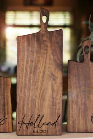 Personalized Rustic Charcuterie Board A Unique Wedding or Anniversary Gift