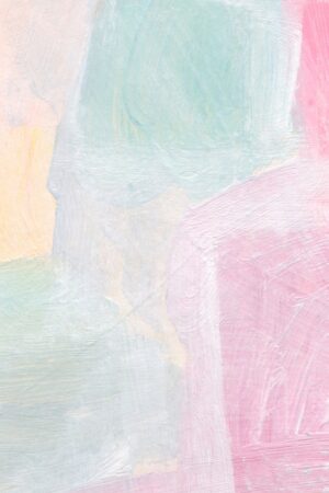 Pastel Paradise Vibrant Abstract Art for a Girly and Preppy Nursery