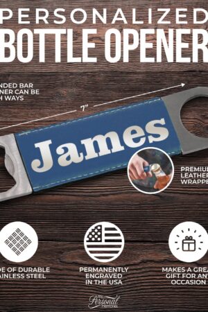 Personalized Bottle Opener Elevate Your Barware with Custom Engraved Designs