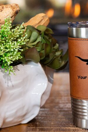 Personalized Leatherette Tumbler The Perfect Gift for Any Occasion