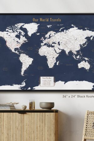 Pin the World Your Personalized Travel Adventure Map