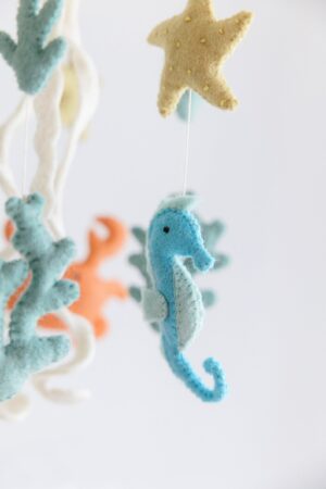 Under the Sea Adventure Nautical Mobile for Baby's Ocean Nursery