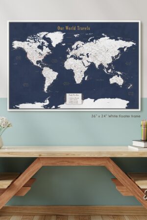 Pin the World Your Personalized Travel Adventure Map