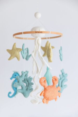 Under the Sea Adventure Nautical Mobile for Baby's Ocean Nursery