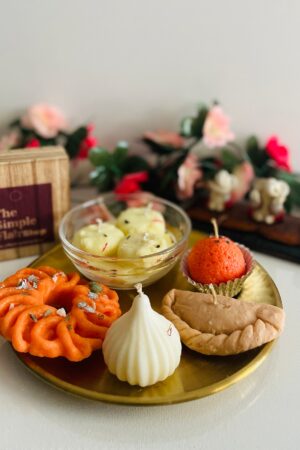 Diwali Delights Aromatic Candles with Enchanting Mithai Scents