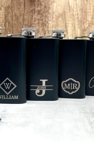 Personalized Stainless Steel Flask The Perfect Custom Gift for Any Occasion