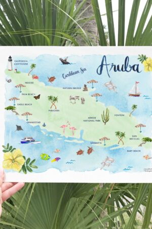 Aruba Wall Art Capture the Caribbean's Enchanting Beauty in Your Home