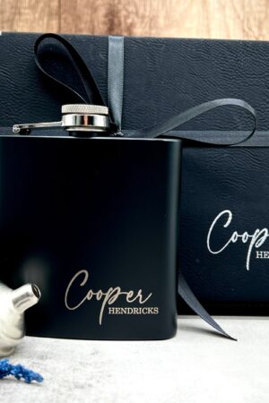 Personalized Stainless Steel Flask The Perfect Custom Gift for Any Occasion