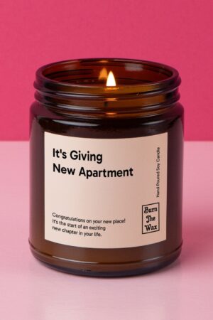 New Apartment Vibes Soy Candle for Fresh Starts and Cozy Homes