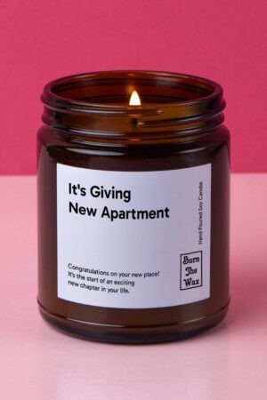 New Apartment Vibes Soy Candle for Fresh Starts and Cozy Homes