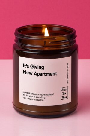 New Apartment Vibes Soy Candle for Fresh Starts and Cozy Homes