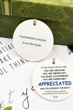 Illuminate Your Day with Gratitude 'You Are Incredibly Appreciated' Affirmation Sign