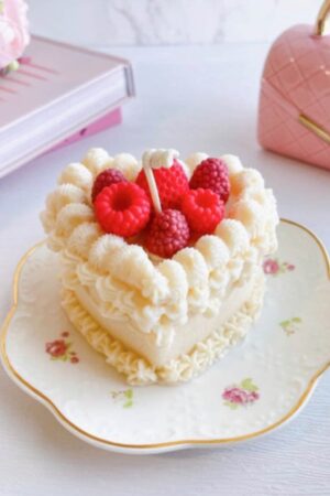 Sweeten Your Senses Berries Cake Candle, a Delightful Treat for the Soul