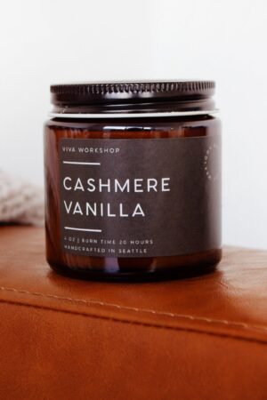 Indulge in Serenity Cashmere Vanilla Candle - A Symphony of Warmth and Comfort