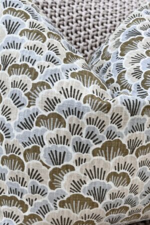 Silver Sage Abstract Floral Pillow Cover Elevate Your Home Decor with Nature's Hues