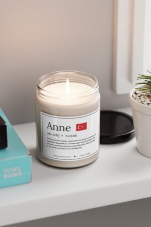 Turkish Anne Candle A Heartfelt Gift for Cherished Turkish Mothers