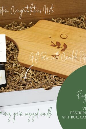 Personalized Mother's Day Charcuterie Board A Unique Gift for Couples