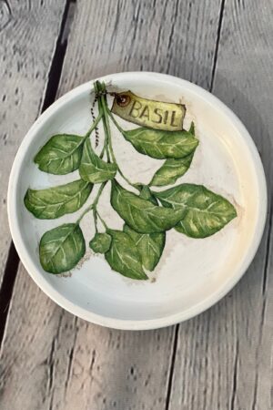 Terracotta Herb Haven Handcrafted Decoupage Pots for Your Culinary Oasis