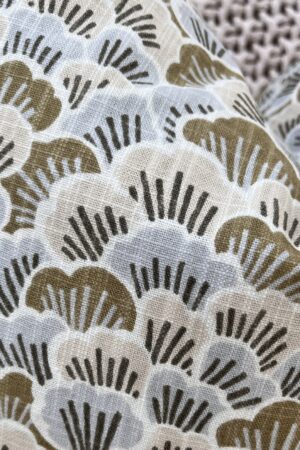 Silver Sage Abstract Floral Pillow Cover Elevate Your Home Decor with Nature's Hues