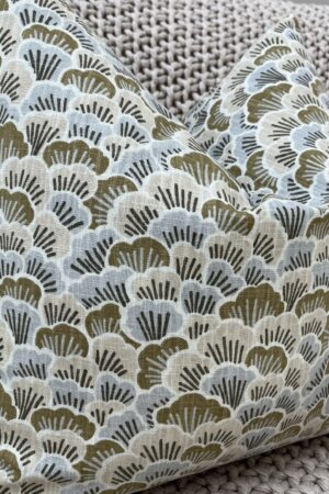 Silver Sage Abstract Floral Pillow Cover Elevate Your Home Decor with Nature's Hues