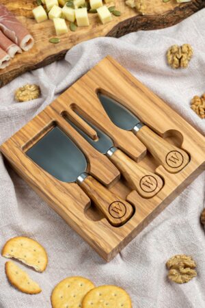 Personalized Charcuterie Cheese Knives Engrave Your Love for Cheese