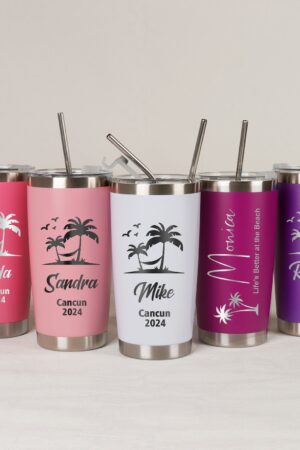 Personalized 20oz Vacation Tumbler Your Perfect Travel Companion for Unforgettable Adventures