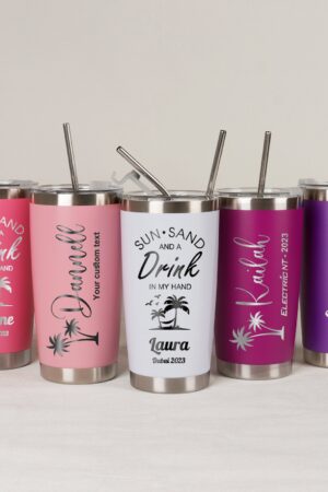 Personalized 20oz Vacation Tumbler Your Perfect Travel Companion for Unforgettable Adventures