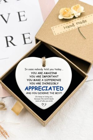 Illuminate Your Day with Gratitude 'You Are Incredibly Appreciated' Affirmation Sign