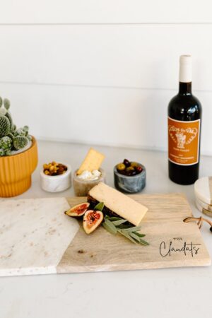 Personalized Cheese Board Charcuterie Set Elevate Your Gatherings with Style and Sophistication