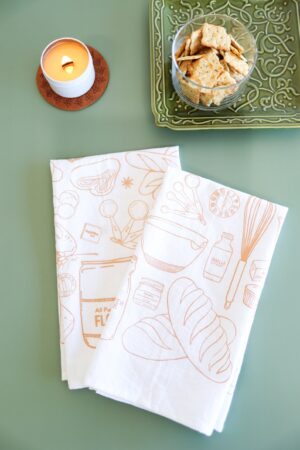 Artisan Bread Baker's Tea Towel Elevate Your Sourdough Baking with Style