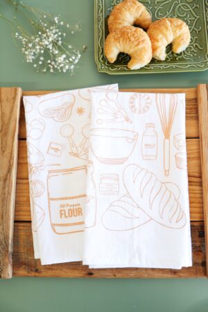 Artisan Bread Baker's Tea Towel Elevate Your Sourdough Baking with Style