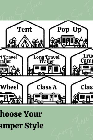 Personalized Camping Sign Welcome to Your Campsite Oasis