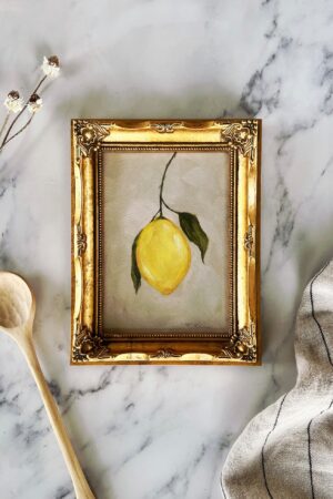 Captivating Lemon Drop II Art Print Unveil the Essence of Still Life