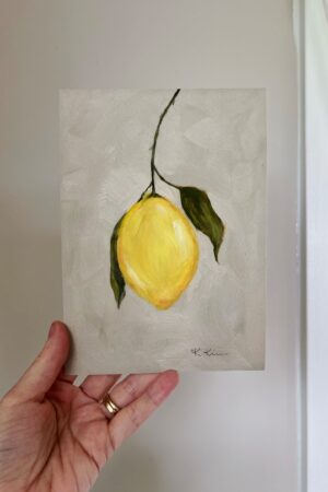 Captivating Lemon Drop II Art Print Unveil the Essence of Still Life