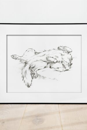 Golden Retriever Art Print Capture the Joy and Loyalty of Man's Best Friend