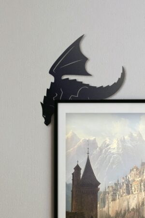 Enchanting Dragon Door Topper A Magical Touch for Your Home's Threshold