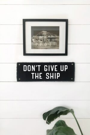 Don't Give Up The Ship Boho Beach Wall Tapestry for Summer Vibes