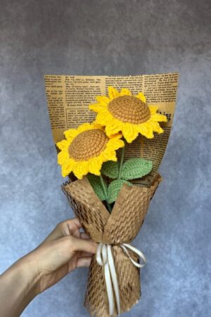 Handmade Crochet Sunflowers A Unique and Meaningful Gift for Special Occasions