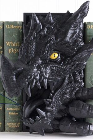 Enchanting Dragon Book Nook Illuminate Your Bookshelf with Fantasy and Wonder