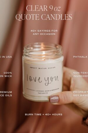 Celebrate Your Love with Our "OMG! You're Engaged!" Soy Candle