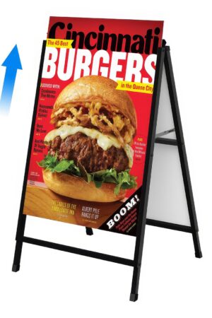 Premium A-Frame Sign Stands Double-Sided Pavement Displays for Enhanced Visibility