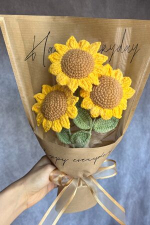 Handmade Crochet Sunflowers A Unique and Meaningful Gift for Special Occasions