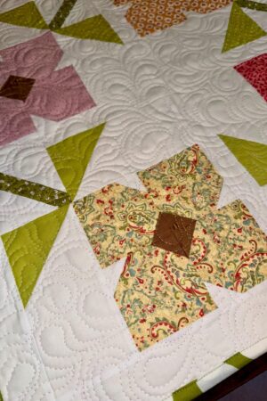 Exquisitely Crafted Floral Garden Quilted Table Topper A Touch of Nature for Your Home