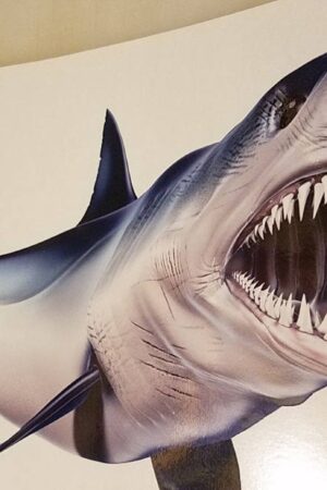 Mako Shark Decal Unleash the Predator on Your Boat