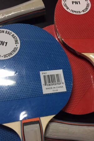 Personalized Ping Pong Paddle Engrave Your Name or Phrase for a Unique Table Tennis Experience