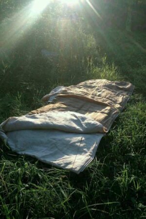 Organic Hemp Sleeping Bag Sustainable Slumber in Nature's Embrace