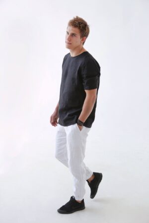 Premium Linen T-Shirt Comfort and Style for the Modern Man