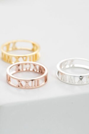 Personalized Sterling Silver Message Ring Express Yourself with Style