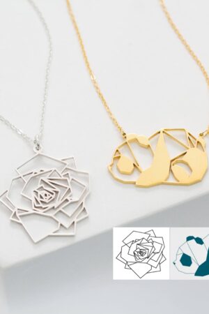 Personalized Logo Necklace Elevate Your Brand with Custom Jewelry