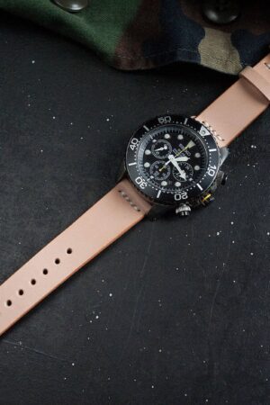 Premium Buttero Leather Watch Strap Elevate Your Timepiece with Natural Veg Tan